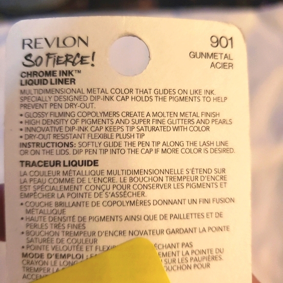 RevlonSo Fierce! Chrome Ink Liquid Eyeliner, Longlasting Bold Metallic Pen Liner - Picture 8 of 8